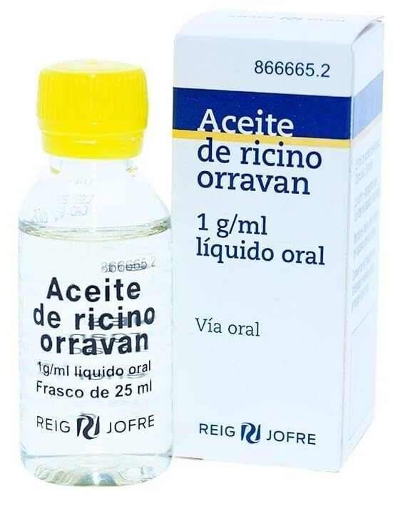 ACEITE DE RICINO ORRAVAN 100% SOLUCION ORAL 25 G