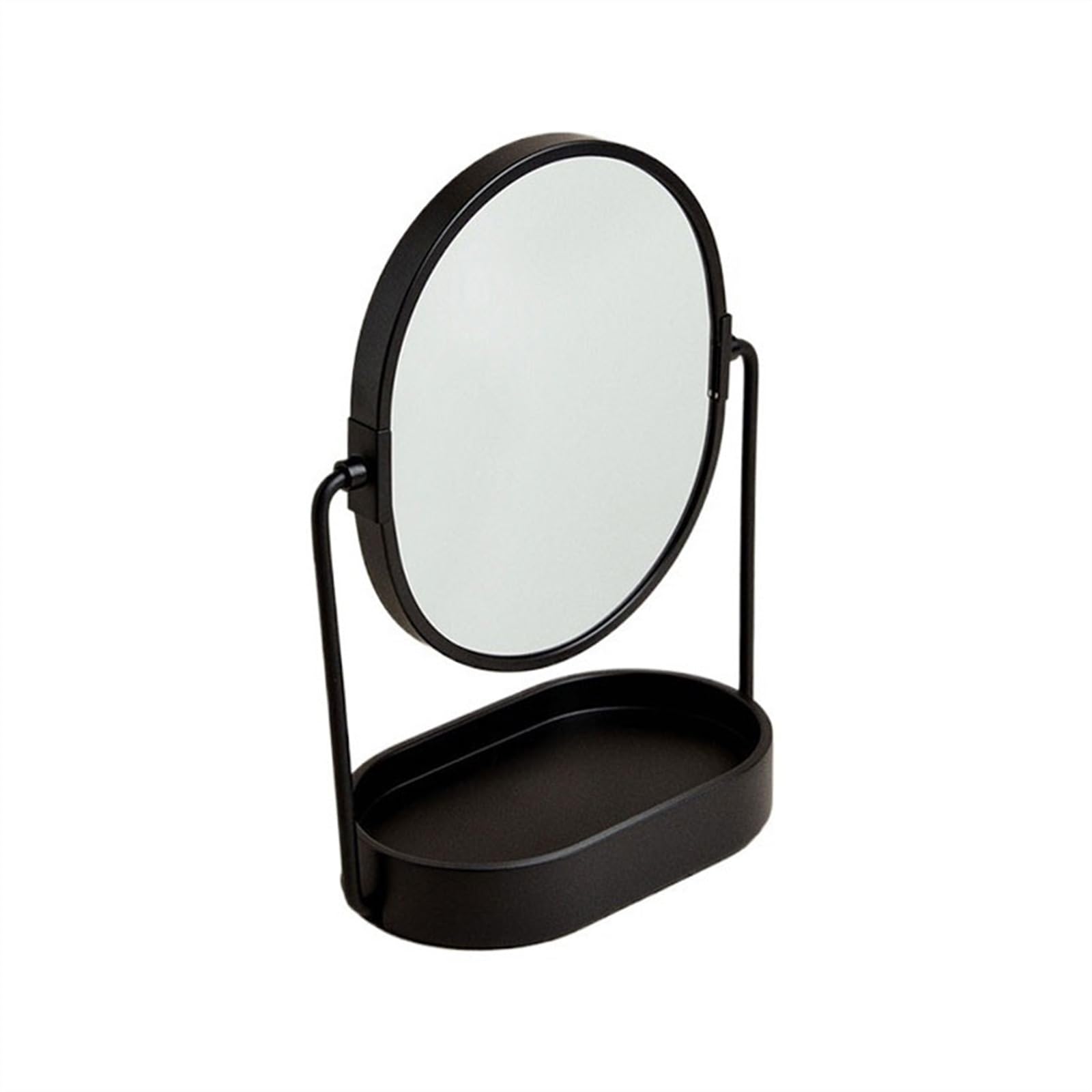 KFGISD, with Tray Bathroom Mirror Vanity Makeup Mirror Desktop Vertical Styling Beauty Mirror Tabletop Cosmetic Mirror,Tabletop Mirror