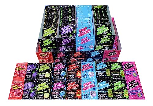 Pop Rocks Candy - 216 bolsas variedad 9 sabores miniatura 6