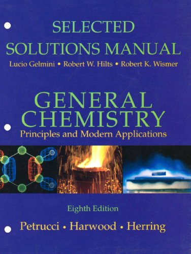  Selected Solutions Manual