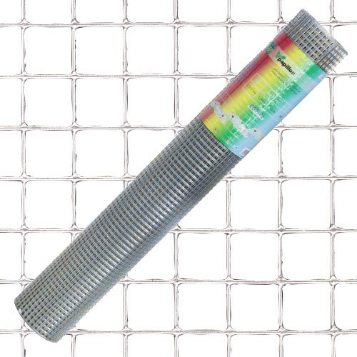 Malla Electrosoldada Galvanizada 6x6 / 100 cm. rollo 10 Metros Uso Domestico
