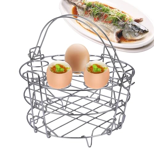 Rejilla de cocción al vapor para ollas, parrilla para cocción al vapor | Inserto de cocción al vapor para olla - Parrilla de vapor de acero inoxidable, salvamanteles para cocción al vapor