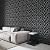 Art3d 33-Pack 3D Wall Panels for Interior Wall Decor, Modern Diamond Textured Accent Wall Paneling for Gaming Living Room TV Wall Background, 12 x 12 inch Black