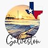 Galveston Texas Pleasure Pier Seawall Bumper Sticker Vinyl Decal 5" #1