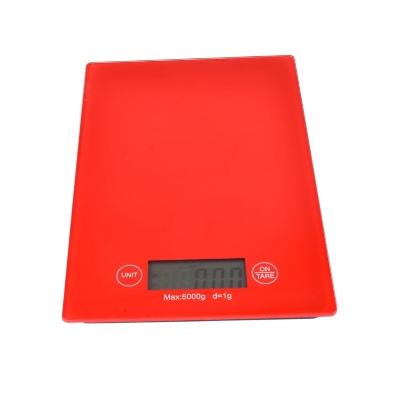 Báscula Electrónica For Alimentos De Cocina, Mini Báscula Digital Portátil, Báscula De Joyería, Peso De Medición, 5kg, Steelyard(Red)