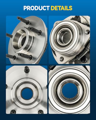 Image of PHILTOP 515004 x1 4WD Front Wheel Bearing Hub Assembly for Ford Expedition