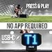 RXTR PRO Coach Soccer Training System - Smart Reaction Light & Soccer Rebound Board with Real-Time Scoring, 17 Pre-Programmed Drills, App-Free Training for All Skill Levels