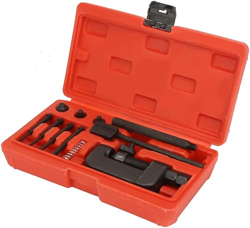 Miniatura 1 de Juego de herramientas de cadena de bicicleta, rompedor de cadena de motocicleta, divisor de cadena de bicicleta, cortador de remaches, herramienta