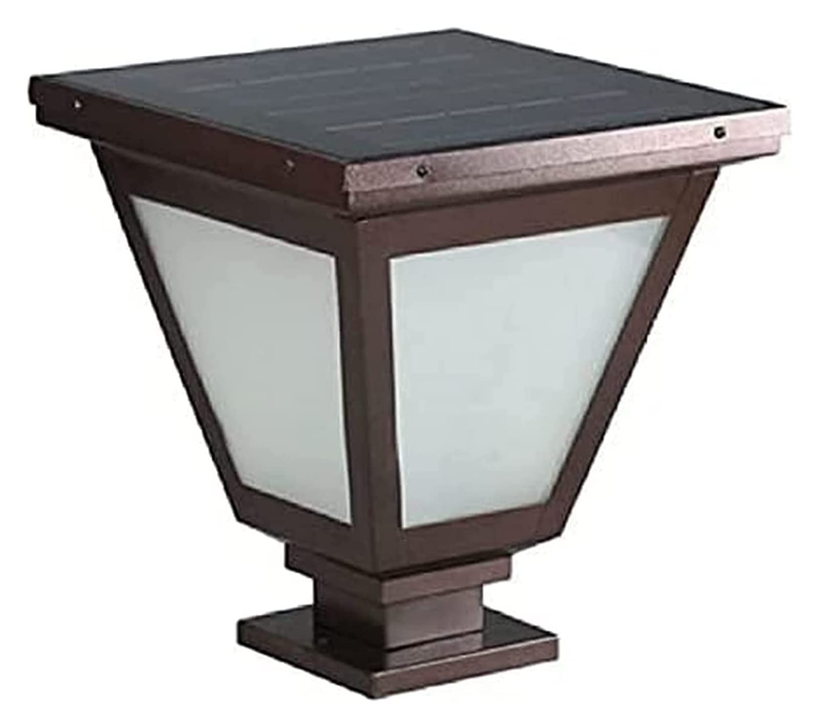 Courtyard Light Fixture Pillar Pole Lamp Solar Column Headlight Pathway Outdoor Waterproof Stigma Villa Wall Head Fence Gate