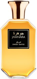 Jawhara Sweet Dates | Ambery Fruity Eau de Parfum 3.3 fl oz | Notes of Raspberry, Medjool Dates, and Rich Amber | Long Lasting | Everyday Wear | Travel Size