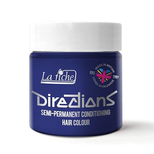 La Riche Directions Semi-Permanent Hair Color 100ml Tub - Neon Blue
