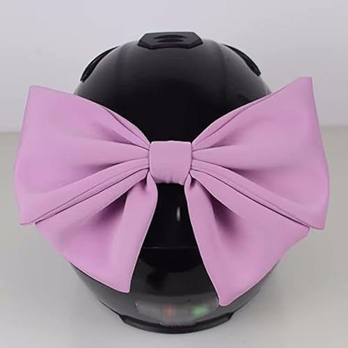 Miniatura 5 de Grandes Adornos de Casco con Lazo Decoraciones Lindas de Casco con Lazo Adhesivo Adecuado Accesorios para Casco para Esquí Bicicleta Casco de