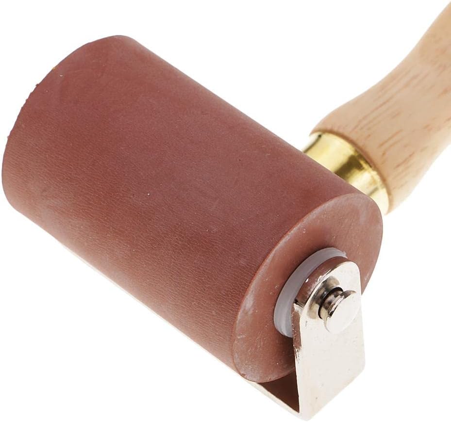 Hard Rubber Roller Print Ink for Printmaking Stamping Gluing