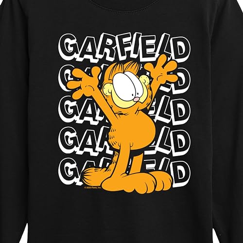 HYBRID APPAREL - Garfield - Garfield Repeated - Toddler & Youth Long Sleeve Graphic T-Shirt3