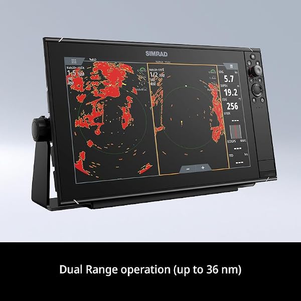 Simrad HALO20+ 36 NM 20-inch Pulse Compression Radar, 60 RPM, with Collision Avoidance and VelocityTrack, Dual Range Doppler Technology Built-in by Simrad - Image 2