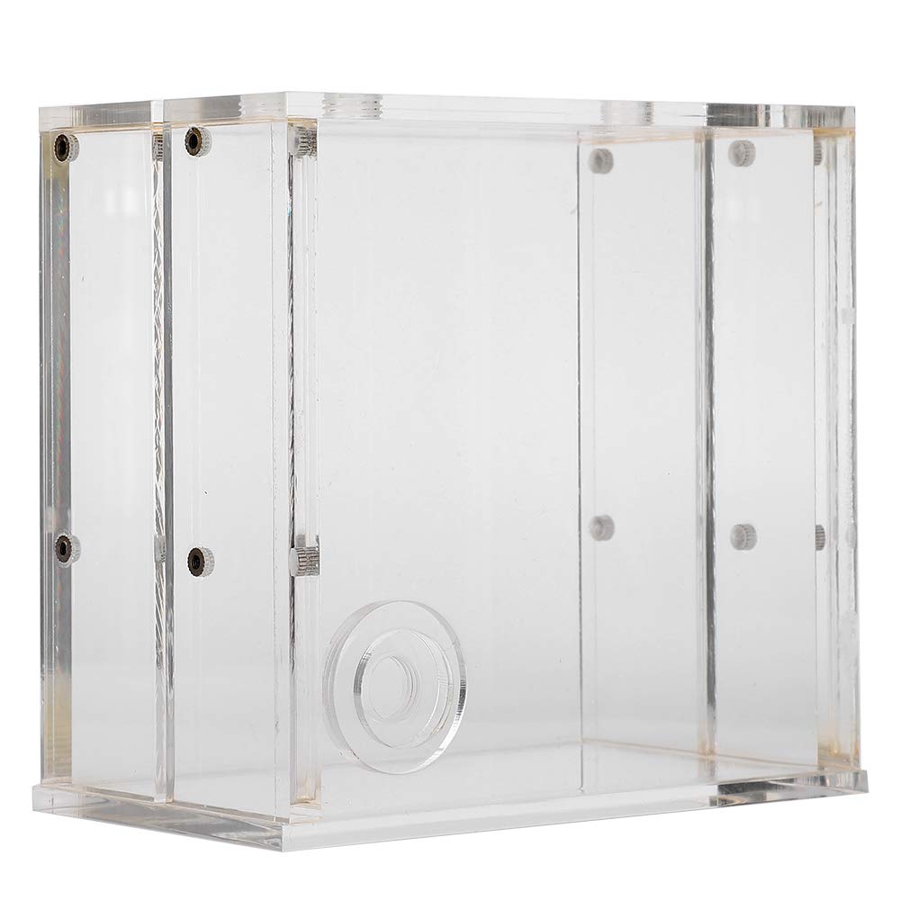 Computer Clear Acrylic Case, DIY 1.25L Water Cooling Tank Cooling Reservoir All Clear Acrylic Computer Accessories-image-39