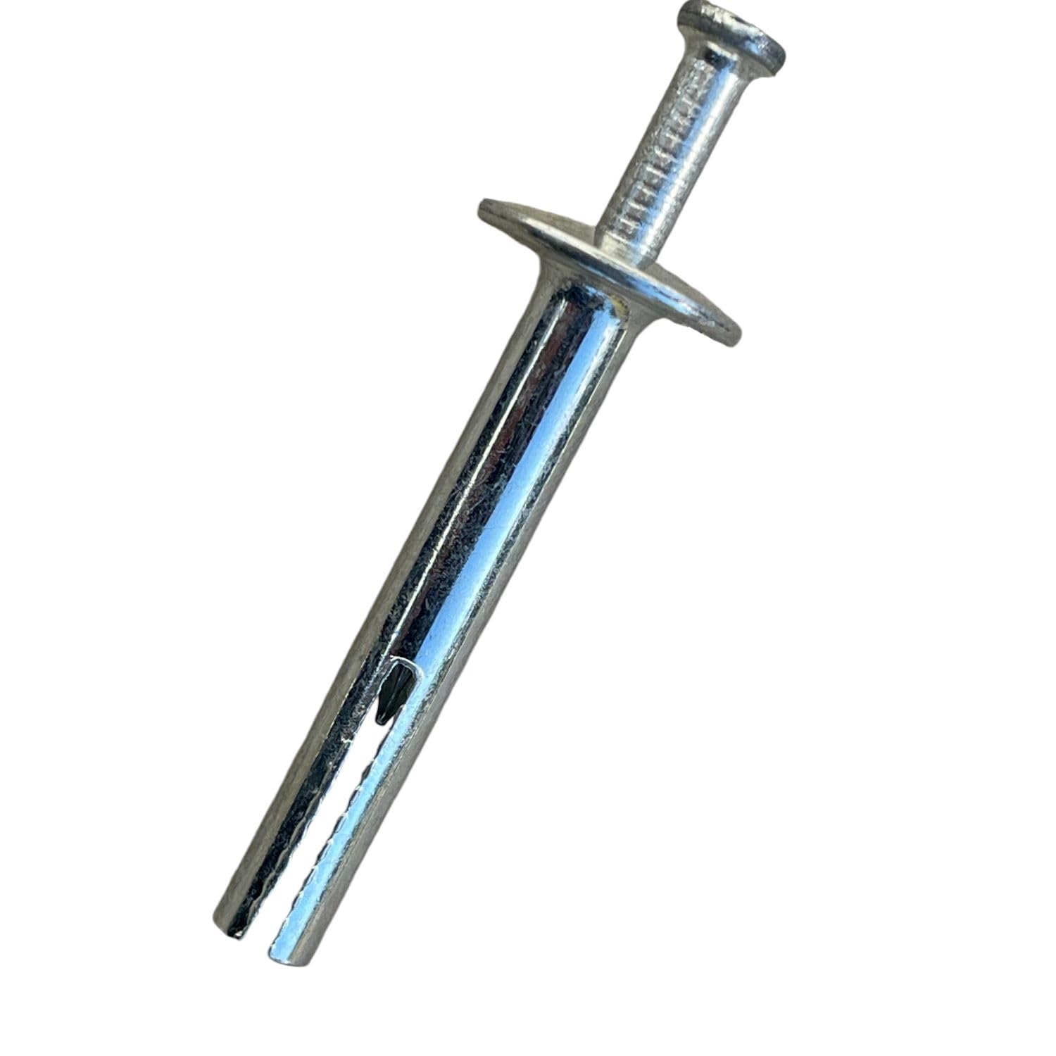 Sandbaggy 1/4" x 1-1/2" Hammer Set Concrete Anchor - Metal Hammer Drive Pin Anchors - Rust Resistant Galvanized Finish (200, 1/4" x 1-1/2")