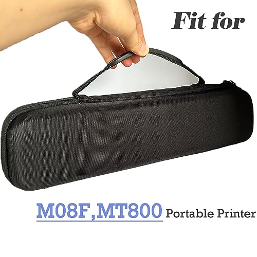 Zo.Yehaa Case Compatible for Portable Thermal Printer M08F/MT800, Lightweight Shock Proof EVA Case for Printer M08F, Carrying Case Storage Travel - Thumbnail 6