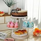 Gyufise 30Pcs 21st Birthday Cupcake Toppers - 24 Assorted Designs - Silver Glitter - Image 7