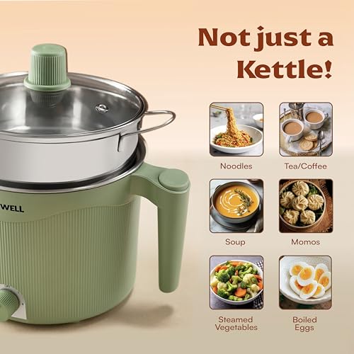 Image of Cookwell Multipurpose Cook Kettle 600W (Green Steel)
