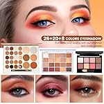 All in One Makeup Kit, Makeup Kit for Women Full Kit, Make Up Gift Set for Women, Makeup Essential Bundle Includes Foundation Eyeshadow Palette Concealer Lipstick Eyeliner Mascara Cosmetic Brush Set - Image 5