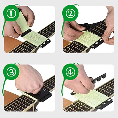 Tomedeks Nettoyant pour cordes et touche de guitare, outil d’entretien pour cordes de guitare, basse et ukulélé - Les Beatles, Paul McCartney, John Lennon, RIngo Starr, George Harrison Tomedeks Nettoyant pour cordes et touche de guitare, outil d'entretien pour cordes de guitare, basse et ukulélé – Image 4