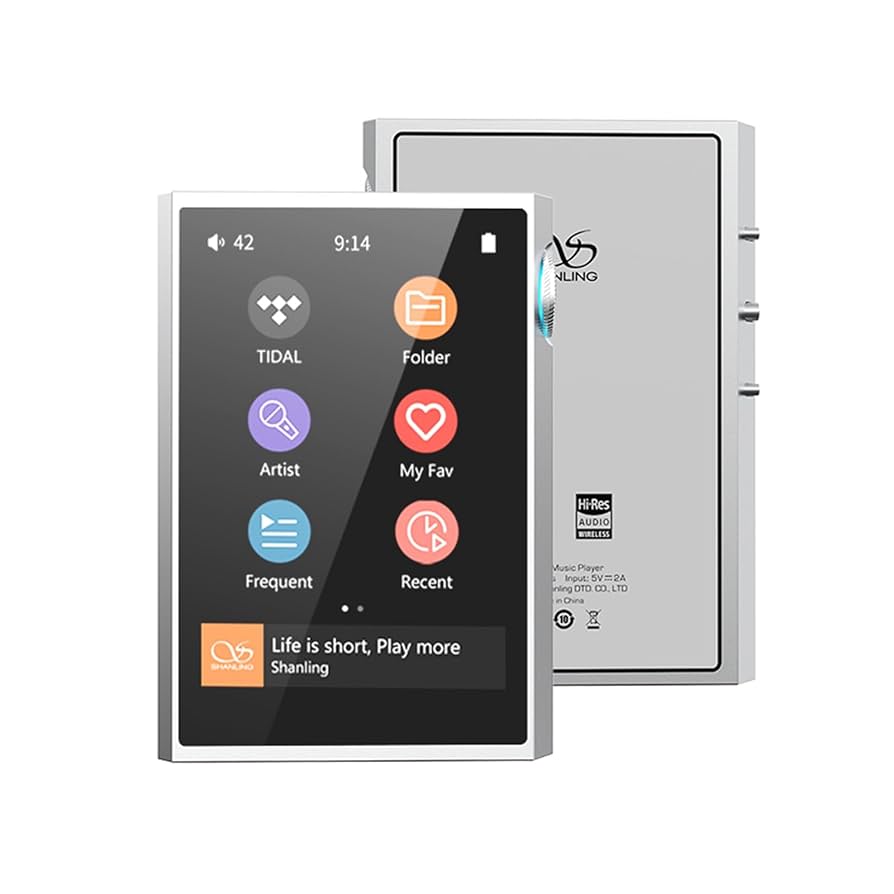Shanling M1 Plus　DAP　ポータブルプレーヤー Shanling、スタイリッシュなエッジデザイン採用のコンパクトDAP