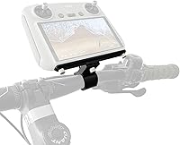 Vista 2 de Soporte para bicicleta con control remoto para bicicleta, clip de bicicleta ajustable, clip de abrazadera para manillar, soporte de controlador RC