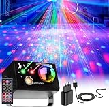 ✨ [lista de embalaje] el embalaje contiene: una lámpara de fiesta, un cable de datos, un manual del usuario, un mango, un control remoto, dos tornillos. Las herramientas de embalaje están completas para garantizar que pueda usarlas normalmente después de recibir la mercancía y reducir sus preocupaciones.