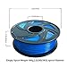 TRONXY 3D Flexible Blue TPU Filament 1.75 mm 2.2 LBS (1KG) Material: TPU,Hardness 95A