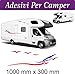 2 SET Adesivi per Camper - novità - HOBBY MOBILVETTA ADRIA HYMER ARCA adesivi per camper - caravan roulotte - accessori camper, stickers, decal