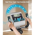 Dripex Elliptical Exercise Machine, Magnetic Elliptical Machine for Home, Hyper-Quiet Elliptical Training Machines w/ 6KG Flywheel, 16 Resistance Levels, Pulse Sensor, LCD Monitor - Image 5