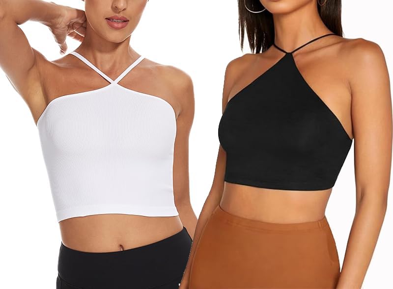 Image of Women's Stylish & Premium Cotton Tank Top & Crop Top for Women