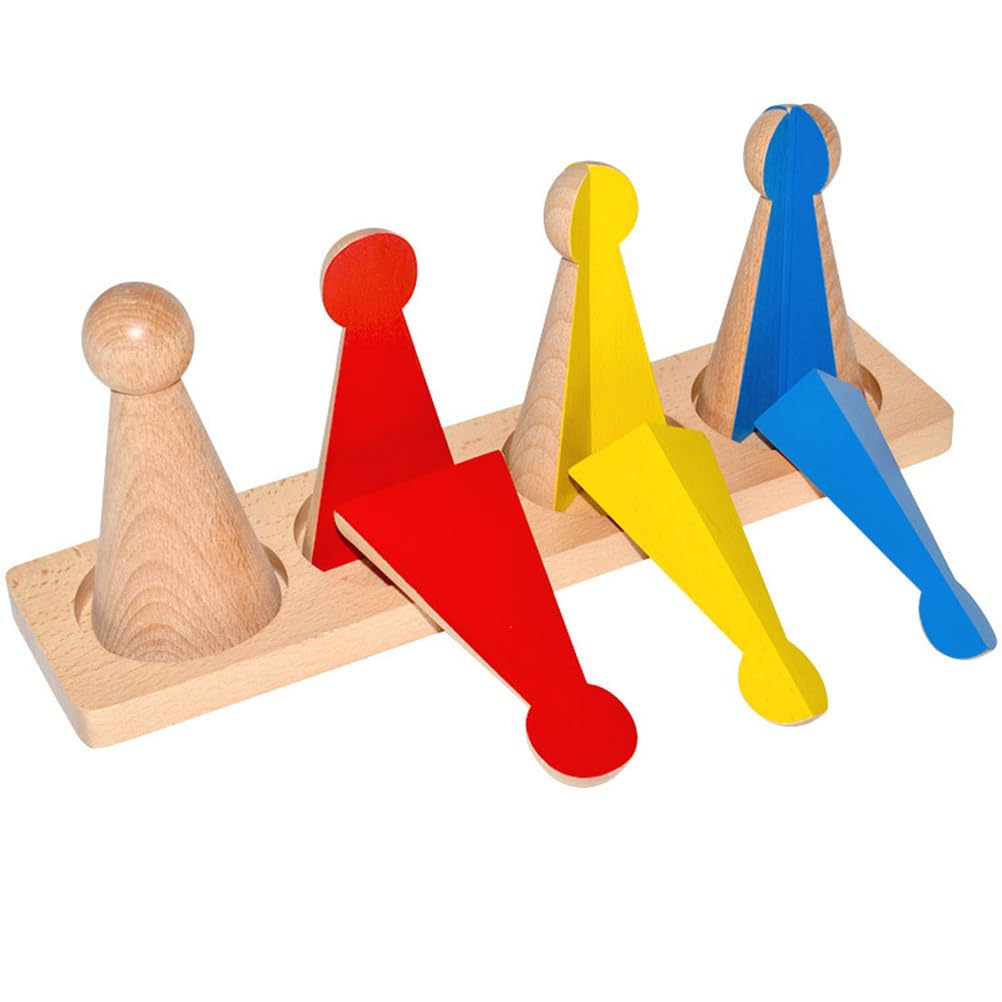 Set di Figure di Persone Frazione, Giocattolo Educativo Cognitivo Matematica Precoce