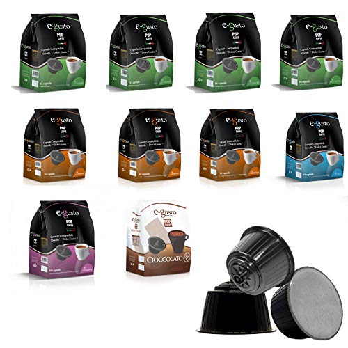 160 e-gusto mix intenso, cremoso, arabico