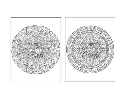 125 Mandalas: An Adult Coloring Book Featuring 125 of the World's Most Beautiful Mandalas for Stress Relief and Relaxation - Image 23