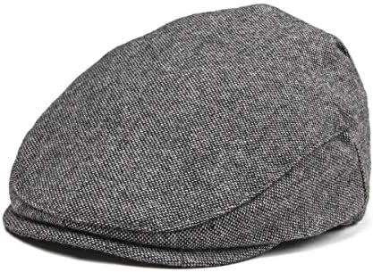 JANGOUL Kids Wool Tweed Flat Cap Herringbone Boy Girl Newsboy Caps Infant Toddler Child Youth Beret Hat Ivy Gatsby Cap (12-24 Months, Style4)