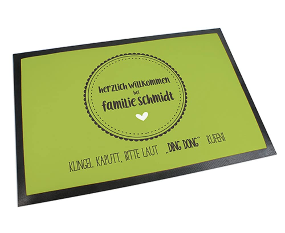 Fußmatte mit Foto und Text selbst gestalten und bedrucken 70cm-105cm Gummirand rutschfest Fußabtreter Fussmatte Türvorleger Fussabtreter Fußabstreifer Fussabstreifer Schmutzfänger Schmutzmatte