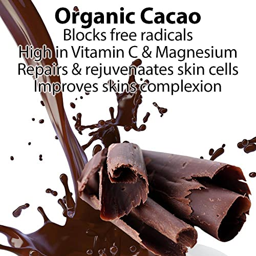 Simply Radiant Beauty 14604501396 Glimmer Goddess Organic Exfoliating Chocolate Cherry Face Mask, Hydrates And Brightens Facial Skin 2 Oz thumb #2