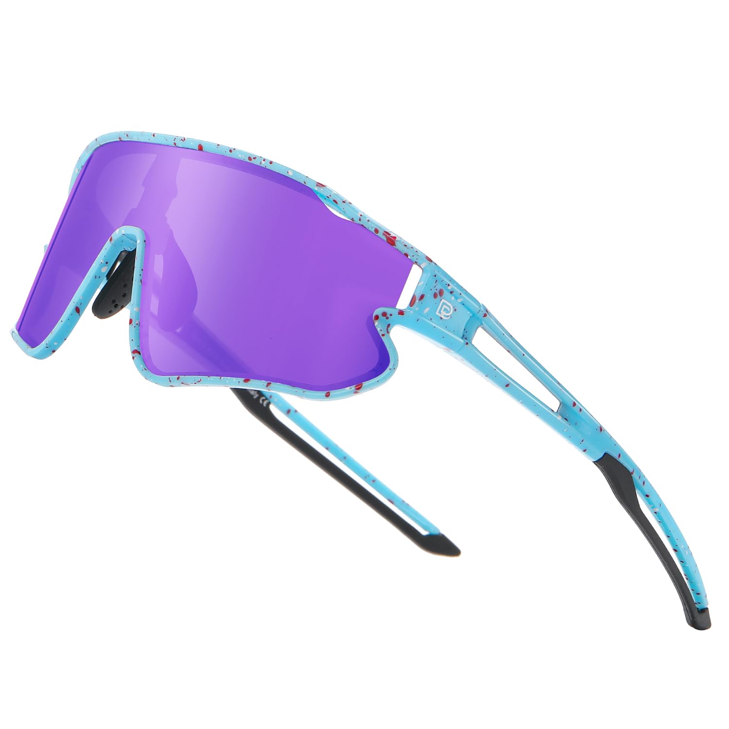 DUCO Kids Sunglasses Youth Baseball Sun Glasses Lightweight TR90 Frame UV400 Sports Cycling Shades for Boys Girls DK268