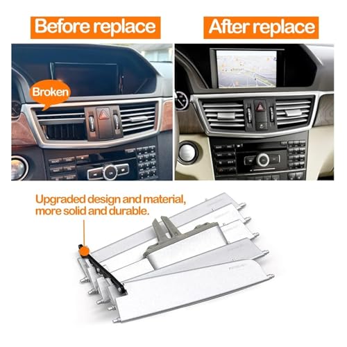 Kit de ventilación de tablero para Benz Clase E W212 2009-2013, salida de aire central derecha 4
