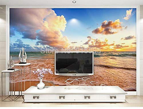 Papier peint mural personnalisé 3d grand format pour salon