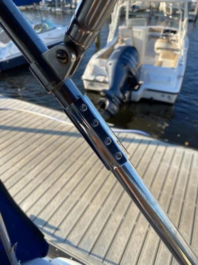 3'' Length, Fits 7/8\" Tube OD, Straight Pipe Fitting Connector 2...