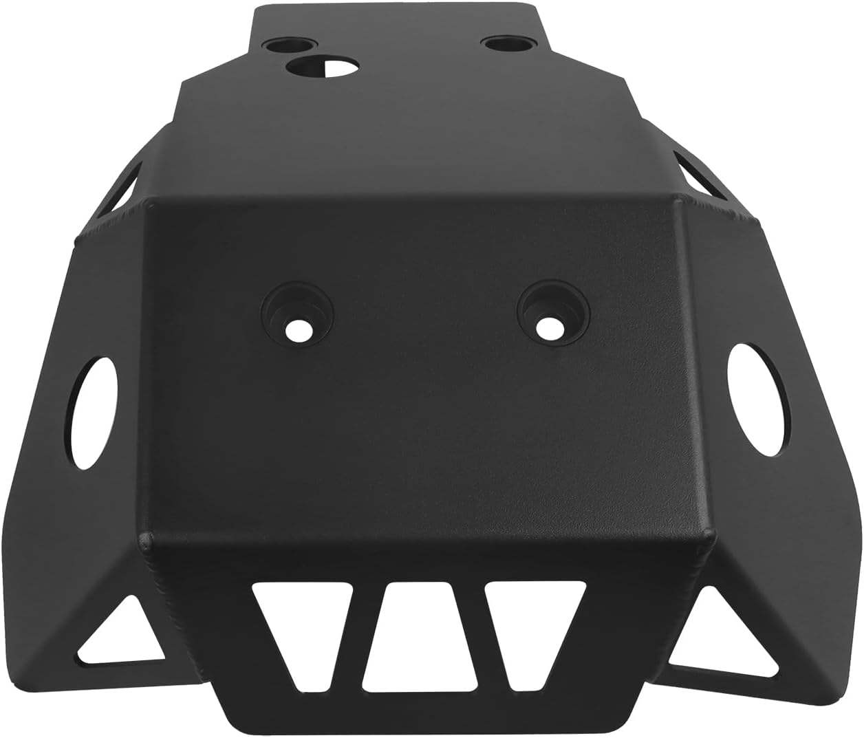 CHIFUN Skid Plate Compatible with Yamaha Tricker Serow XT250 XG250 XT250X 2014-2025 Motorcycle Lower Engine Guard Bottom Protection Aluminum Belly Pan Black