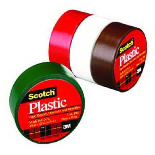 3M COMPANY 190BLK Plastic Tape Amazon.in Home Improvement