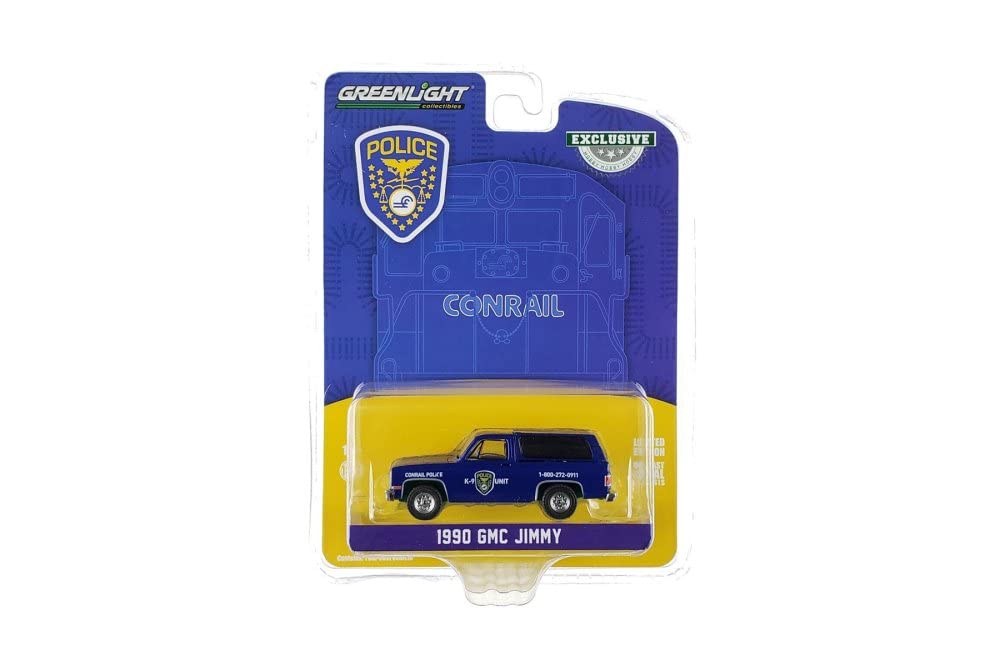 Amazon.com: ModelToyCars 1990 GMC Jimmy - Conrail Police K-9 Unit