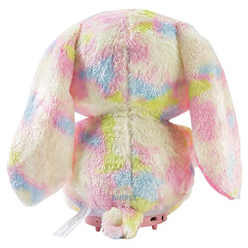 Dimple 8" Plush Speaker - Stuffed Hugging Animal - Music Teddy Bear Speakers - Stereo Sound - Universal Wireless Speakers Compatible with PC, iPhone, Cell Phone, Compatible with Bluetooth 5.0