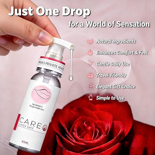 Image of Fast Orgasmic Lubricant, Female Arousal Pleasure Gel, Edible Climax Water-Based Lube, Suitable for Women and Couples (Pink)