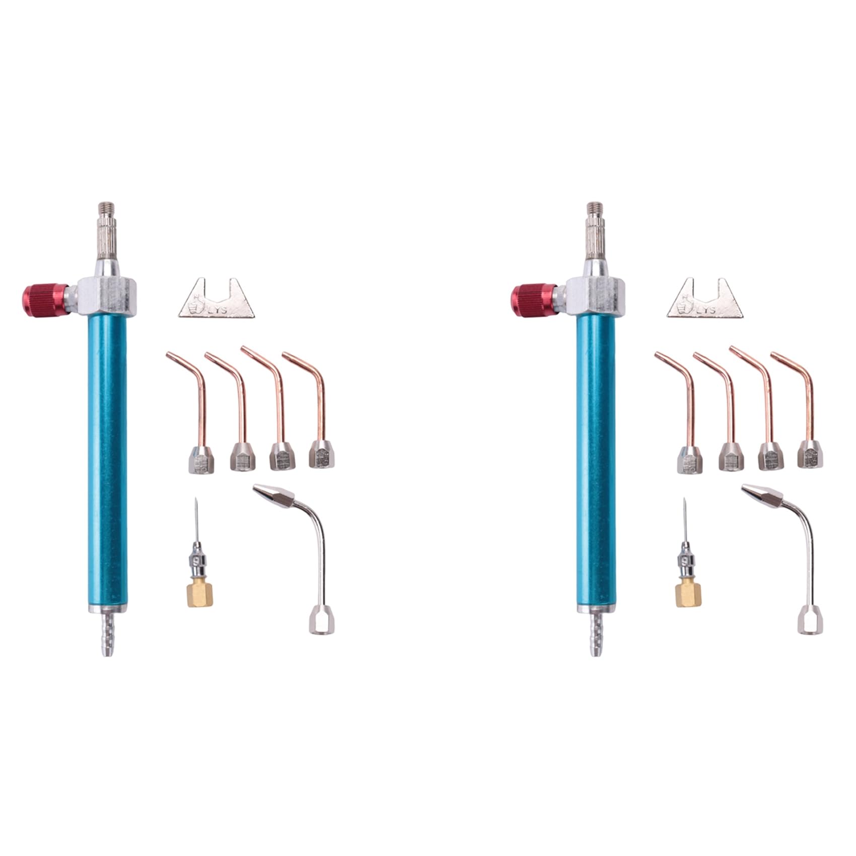 Jnchdghwa As Shown 2X Water Welding Torch Water Hydrogen Torch Portable Welding Torch Accessories Small Oxygen Welding Tools Gold Tools