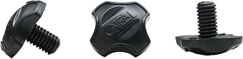 O'Neal 1SRS - Tornillos para visera para casco adulto, color negro